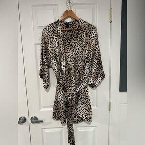Victoria's Secret Animal Print Robe